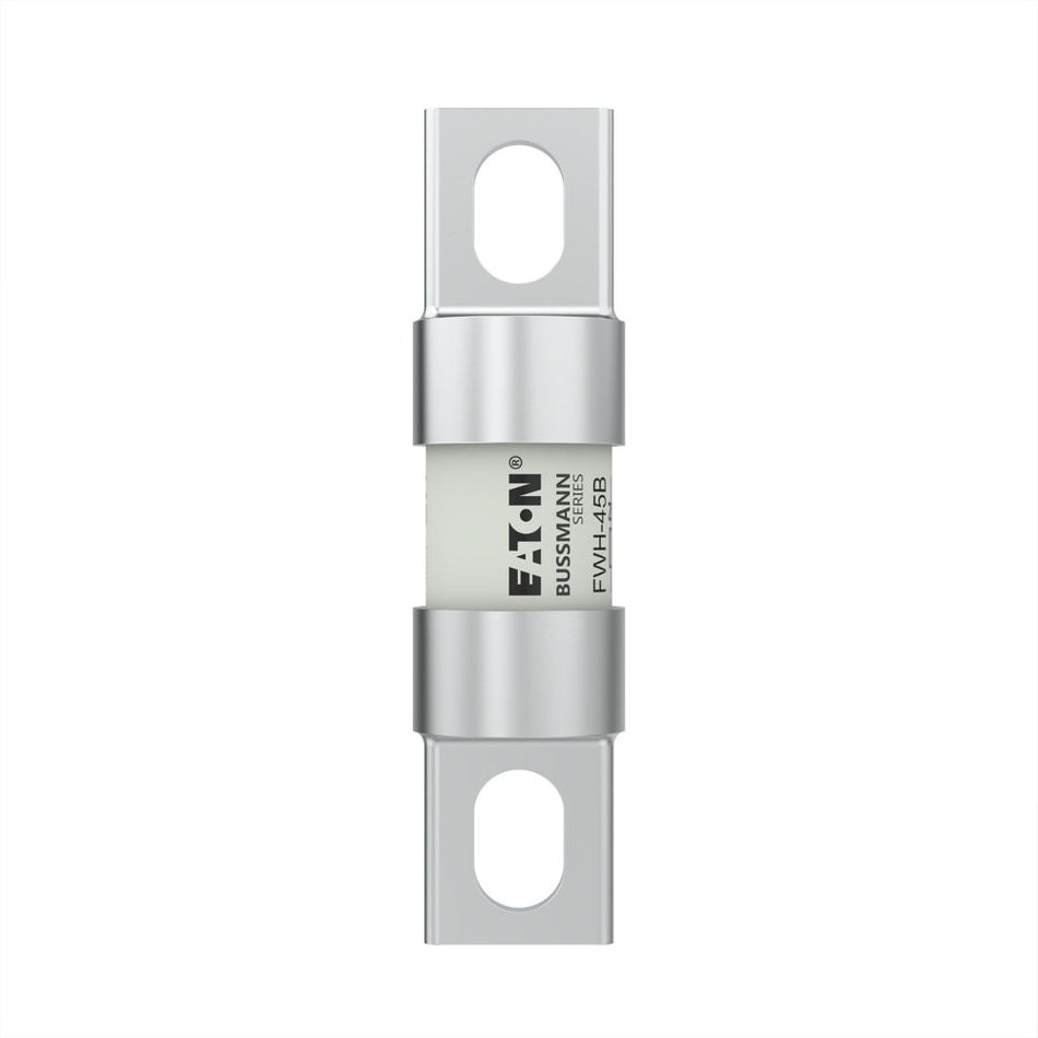 Eaton Bussmann FWH-45B 45A High Speed Cylindrical Fuse – Class aR – 500VAC/DC – Stud Mount