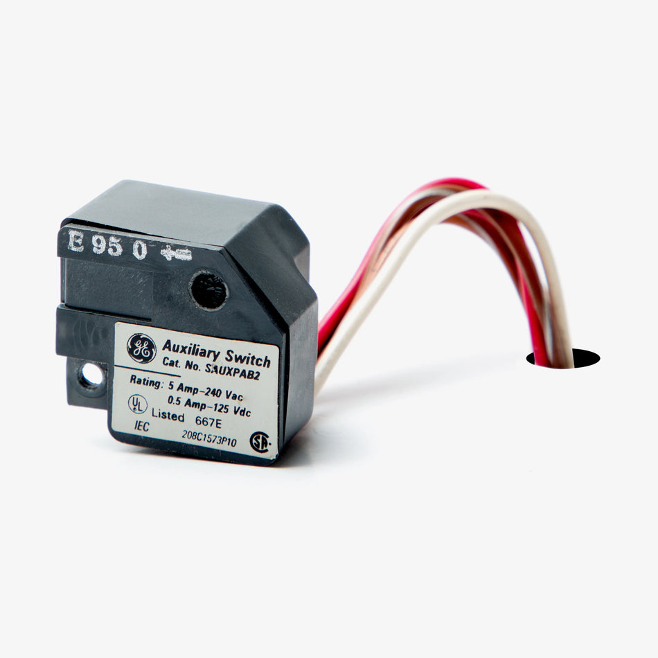 General Electric SAUXPAB2 Auxiliary Switch – Spectra Series, 240VAC
