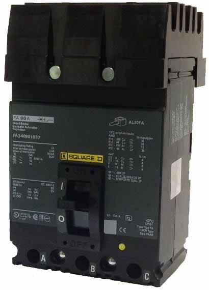 FA340901037 - Square D - Molded Case Circuit Breakers