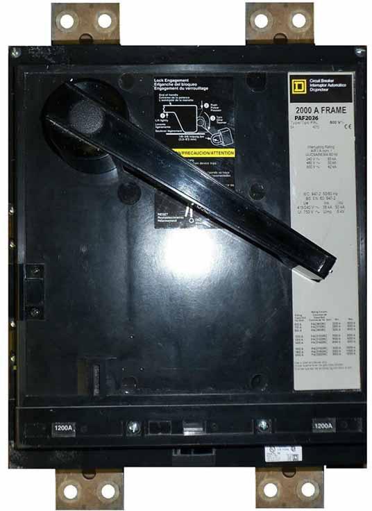 PAF2036 - Square D - 2000 Amp Molded Case Circuit Breaker