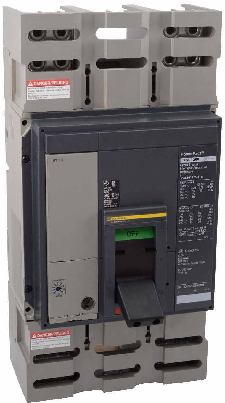 PGL36120U31A - Square D - Molded Case Circuit Breakers