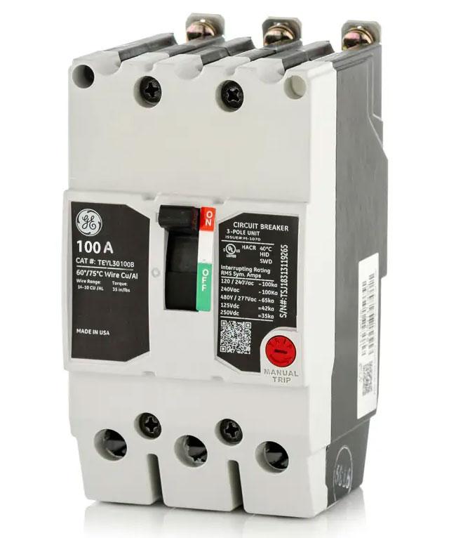 TEYL3100B - GE - Molded Case Circuit Breaker