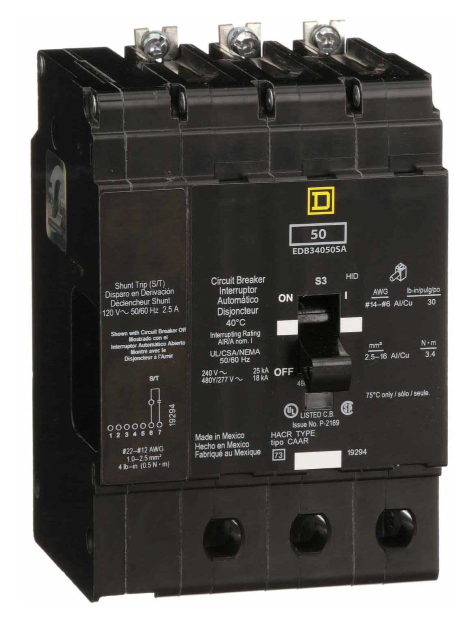EDB34050SA - Square D - Molded Case Circuit Breakers