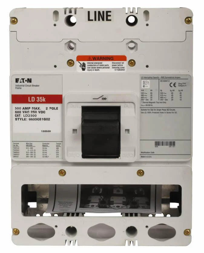 LD2500C - Eaton - Molded Case Circuit Breaker