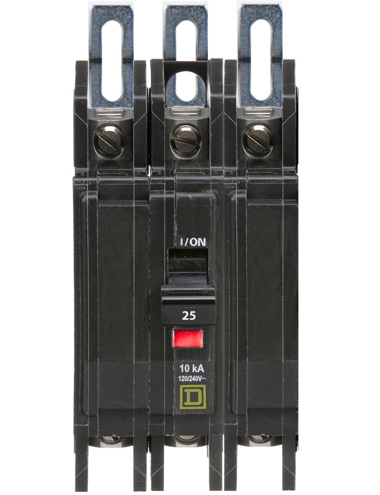 QOU325 - Square D - 25 Amp Circuit Breaker