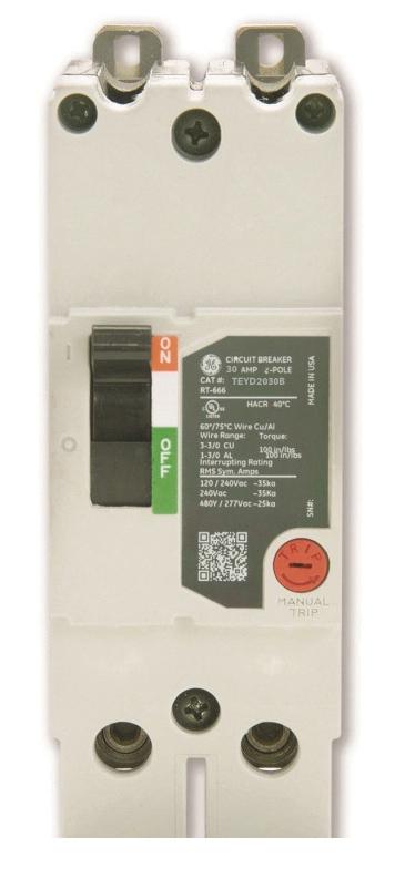 TEYD2030B - GE - Molded Case Circuit Breaker