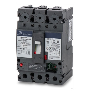 SEDA36AT0100 – 100A 600V 3-Pole Bolt-On Molded Case Circuit Breaker – 18kA @480V / 14kA @600V
