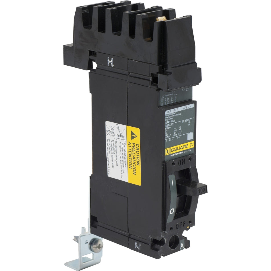 Square D SFA1100A 100A 1-Pole MCCB – I-Line Mount – 240V AC