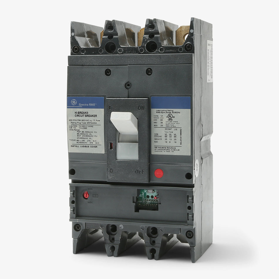 General Electric SGHA36AT4400C Molded Case Circuit Breaker – 400A, Spectra Series