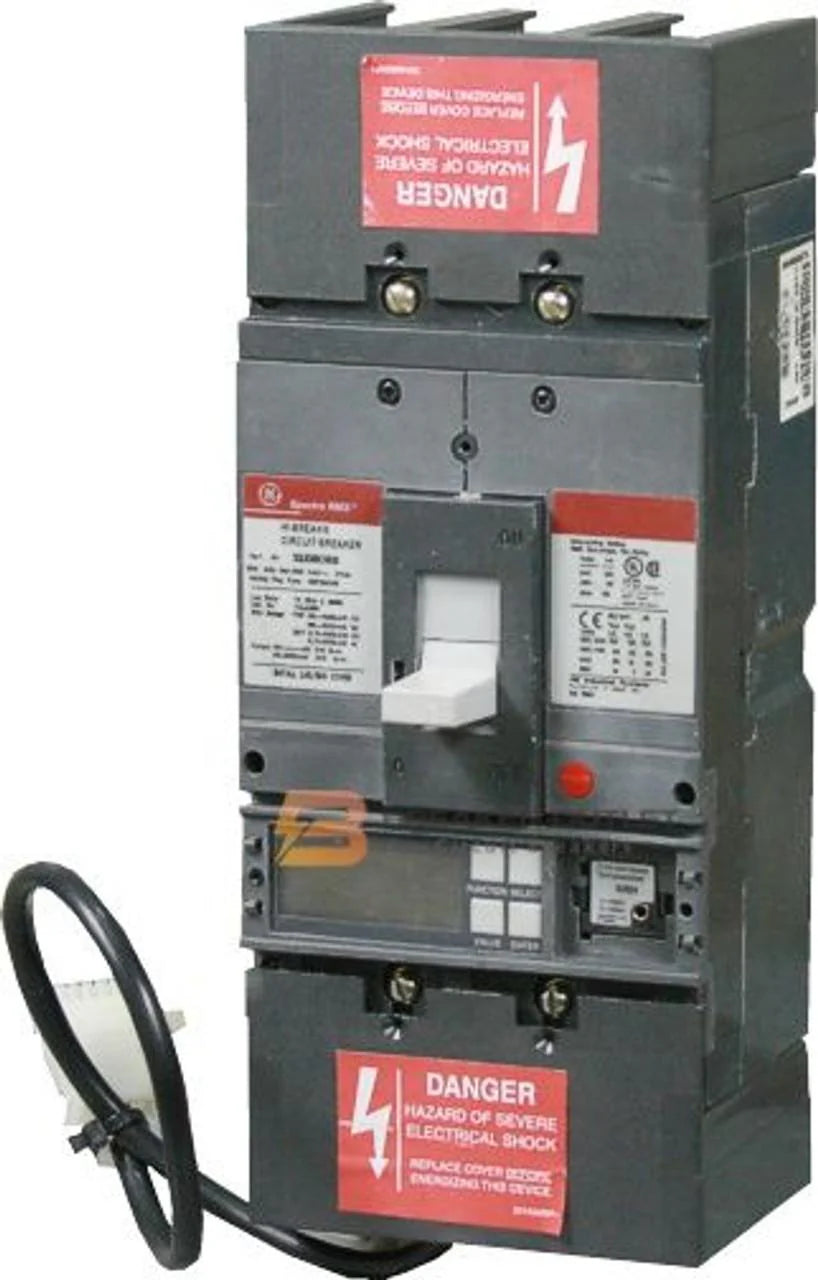 GE SGLB36BD0600 – 3‑Pole 600 A 600 V AC Molded Case Breaker, Solid‑State, 65 kAIC @ 480 V / 100 kAIC @ 240 V