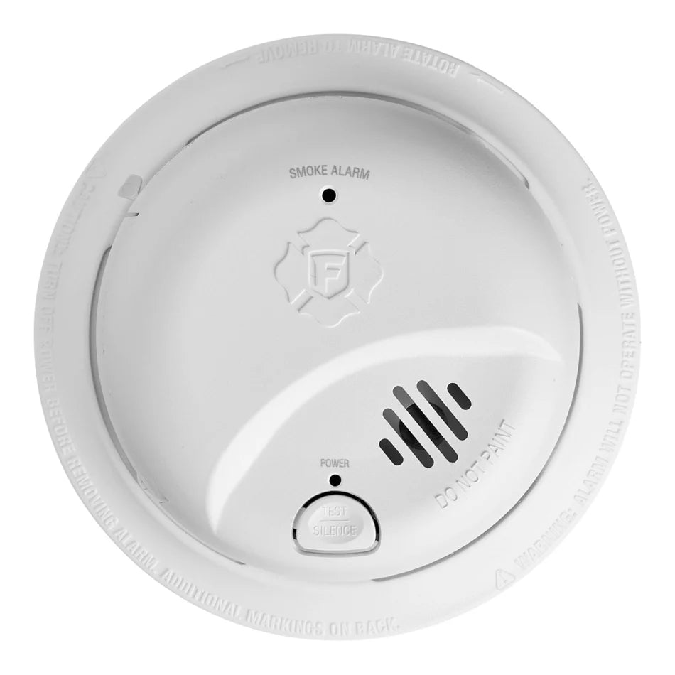 BRK SMI100-AC Hardwired Smoke Alarm – Ionization – 85 dB – Battery Backup