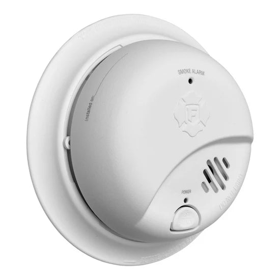 BRK SMI110 Ionization Smoke Alarm – Battery Powered – 10-Year