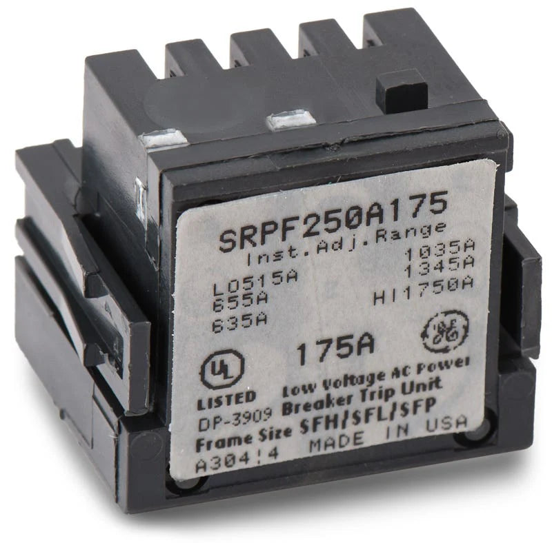 General Electric SRPF250A175 175A Rating Plug – Breaker Mount – 600VAC