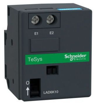 Square D LAD6K10M Contactor Mechanical Latch Contact Block – IEC – 220/240 VDC Front Mount – LAD Series