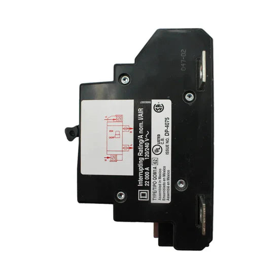 Square D QOM125VH 125A 2-Pole Main Breaker – Bolt-On – 120/240V AC