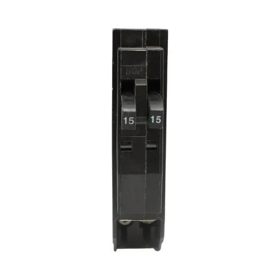 Square D QOT1515 Twin / Tandem 15A 1-Pole (Per Circuit) Plug-In Circuit Breaker – 120V