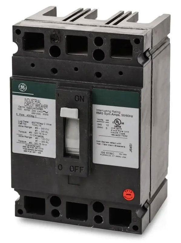 TEB134100WL - GE - Molded Case Circuit Breaker