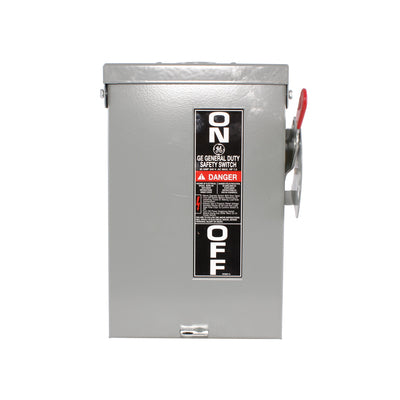 ABB / GE TG3221R 30 Amp 2 Pole Safety Switch – General Duty – NEMA 3R – 240V AC