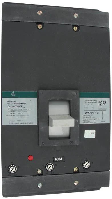 General Electric GE TKMA30600WL 600A 3 Pole Molded Case Circuit Breaker – Bolt On – 600VAC