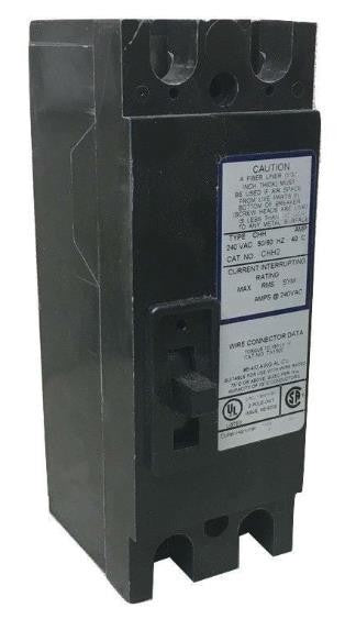 TMQD22125 - General Electric Bolt-On 240V 125A 2 pole circuit breaker 100kA@240V