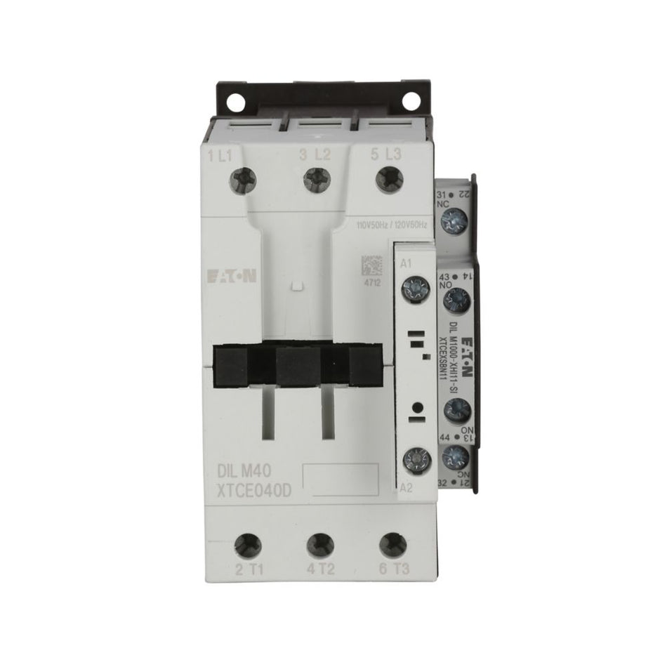 Eaton XTCE065DS1B IEC Contactor – 65A, 3-Pole, 220–240V Coil, 55 mm Frame, Non-Reversing