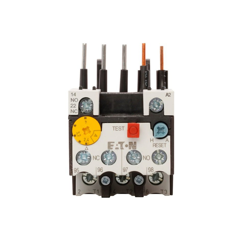 Eaton XTOB1P6BC1 XT IEC Bimetallic Overload Relay – 1.0–1.6A, Direct Mount, 45 mm Frame
