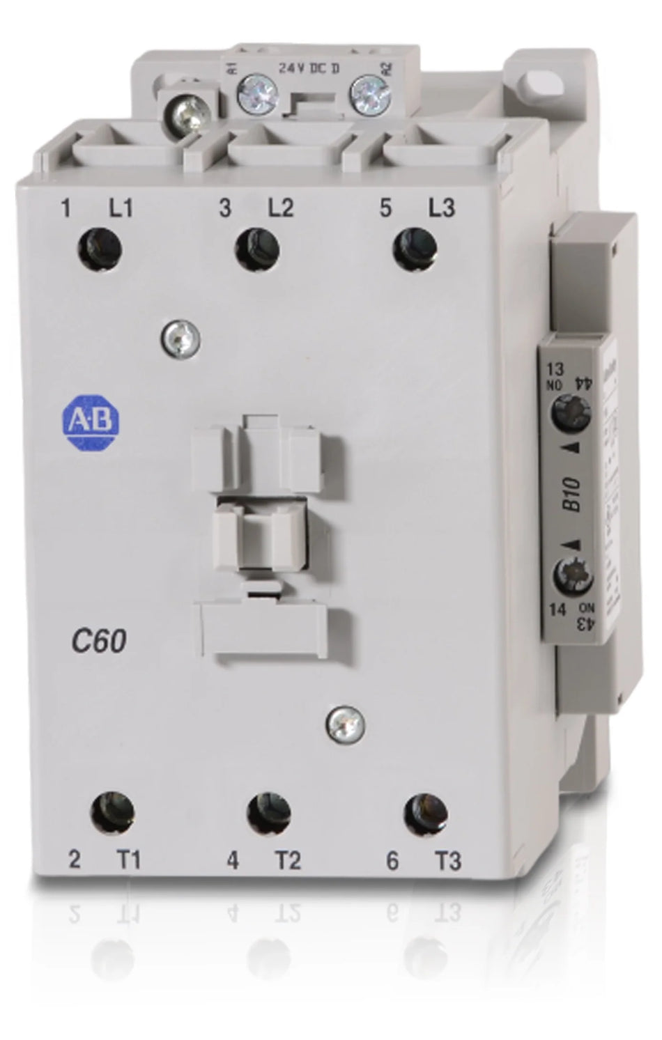 Allen‑Bradley 100C60DJ10 60A 3P Contactor – Screw Terminal – 24VDC