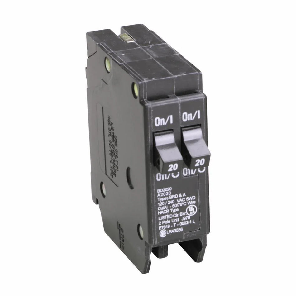 BD2020 - Eaton - 20 Amp Tandem Circuit Breaker