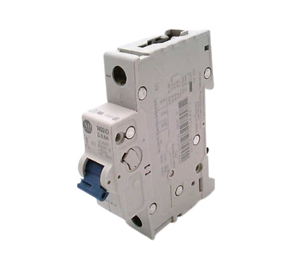 1492D1C160 16A 1P Miniature Circuit Breaker – Type C Trip Curve – DIN Rail Mount – 250VDC