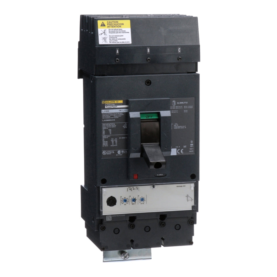 LJA36600U31X - Square D - Molded Case Circuit Breaker
