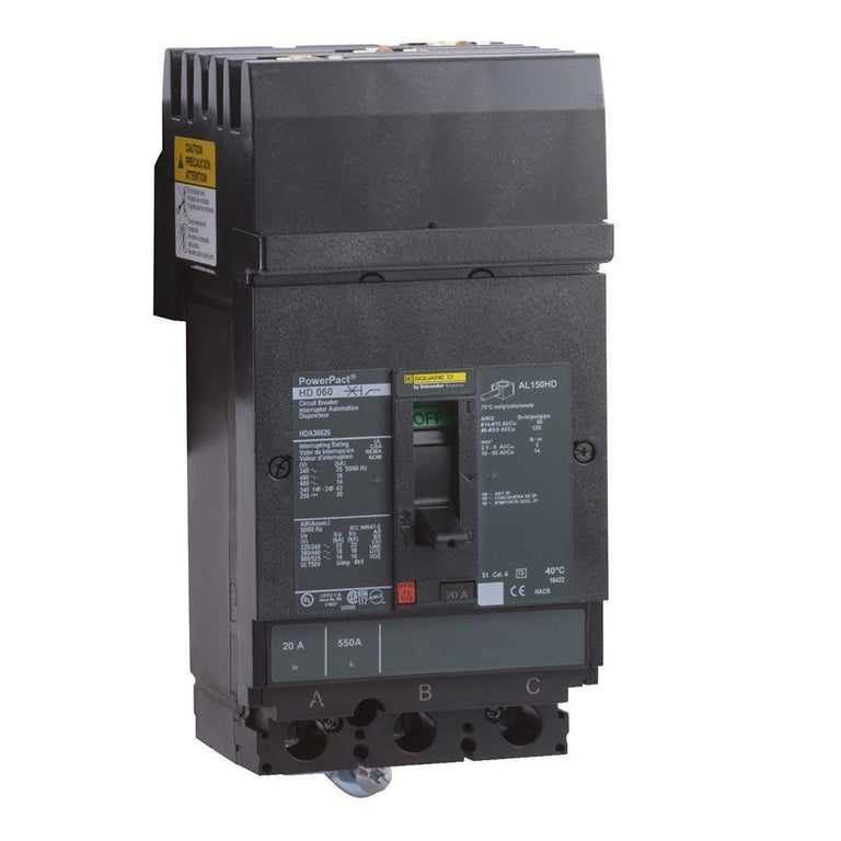 HDA36025 - Square D - Molded Case Circuit Breaker