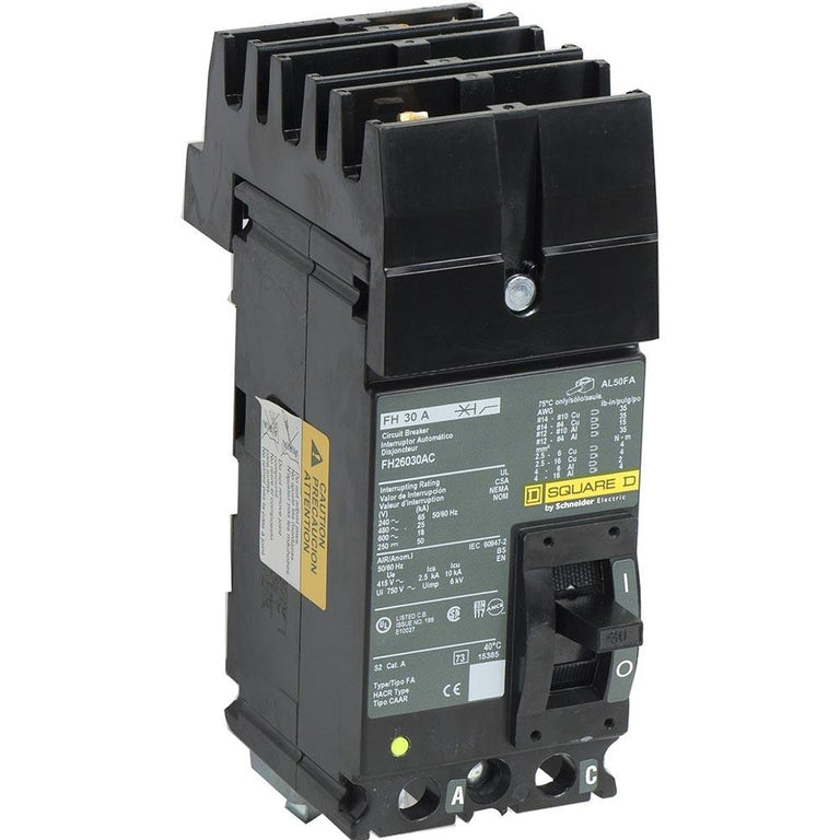 FH26030AC - Square D - Molded Case Circuit Breaker