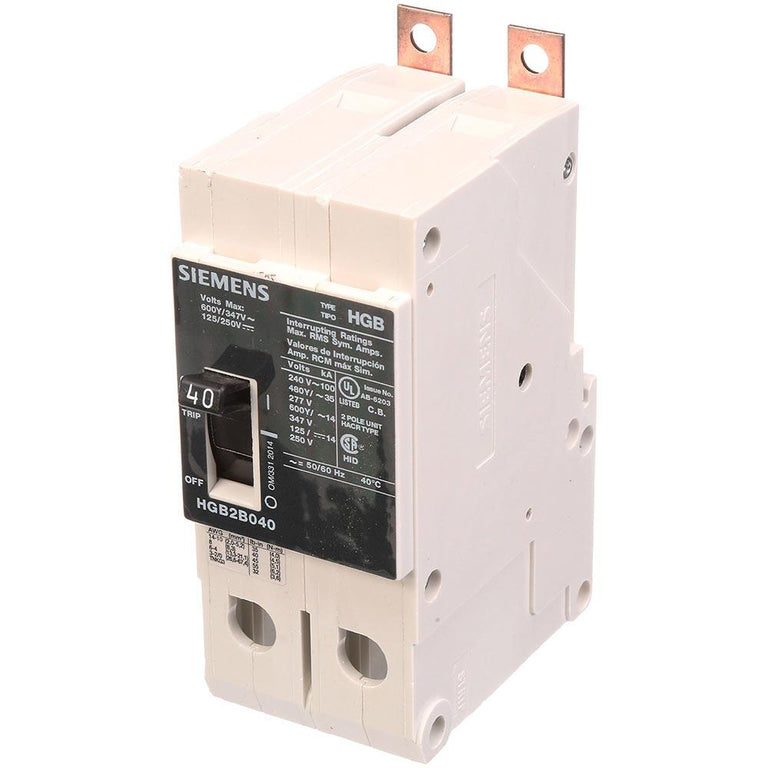 HGB2B040B - Siemens - Molded Case Circuit Breaker