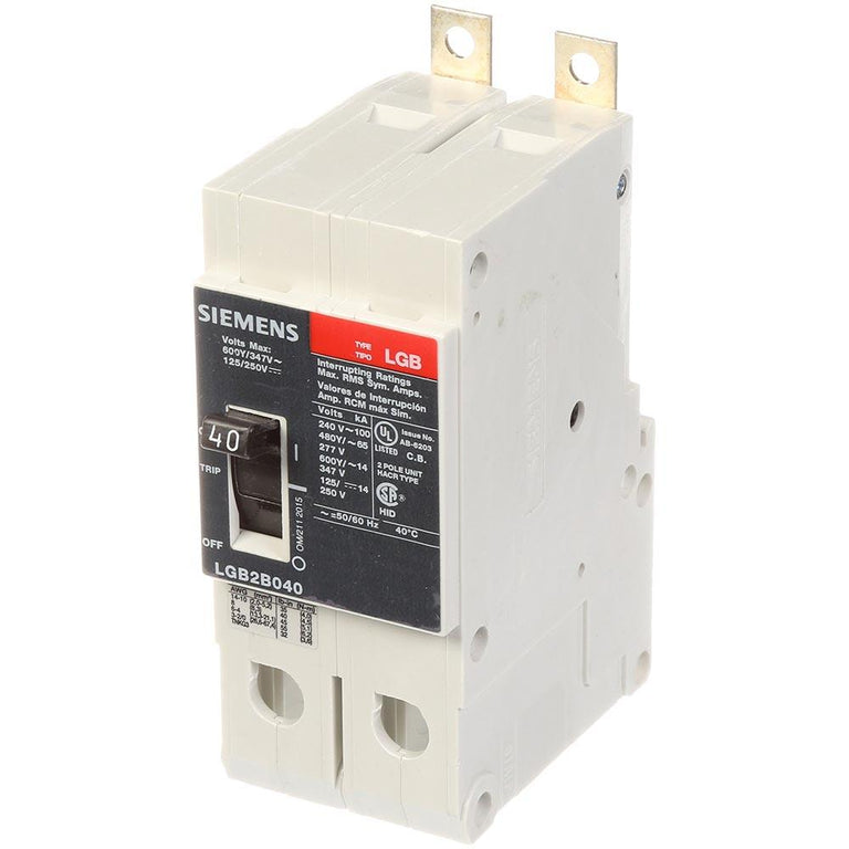 LGB2B040B - Siemens - Molded Case Circuit Breaker