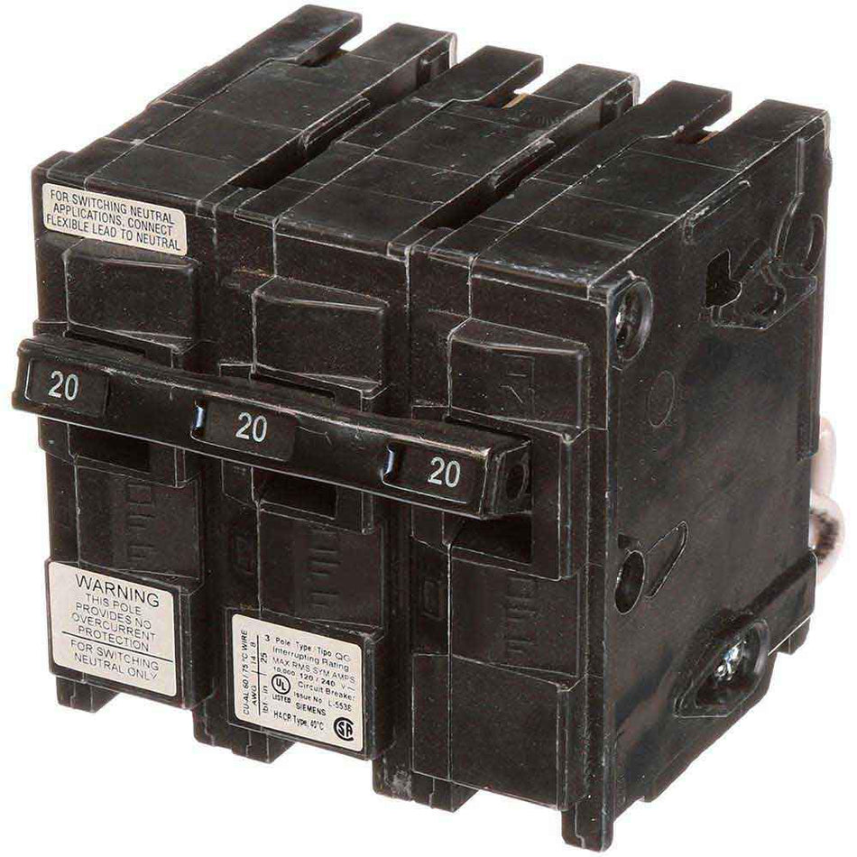 QG320 - Siemens - 20 Amp Molded Case Circuit Breaker