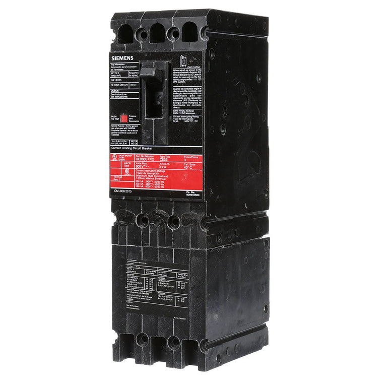 CED62B040L - Siemens Feed-Thru 600V 40A 2 pole circuit breaker 200kA@480V