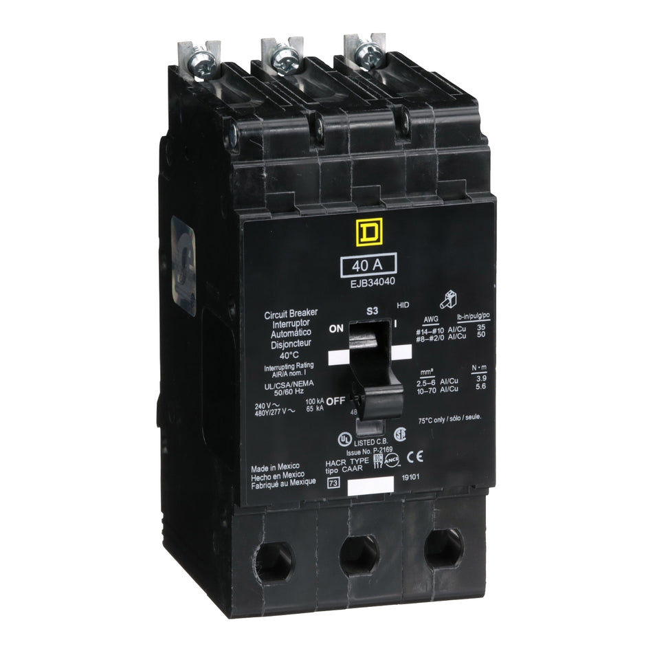 EJB34040 - Square D - Molded Case Circuit Breaker