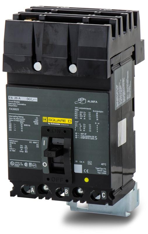 FA36025 - Square D - Molded Case Circuit Breaker