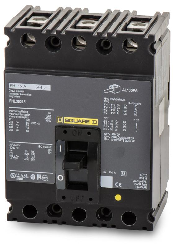 FHL36015 - Square D - Molded Case Circuit Breaker