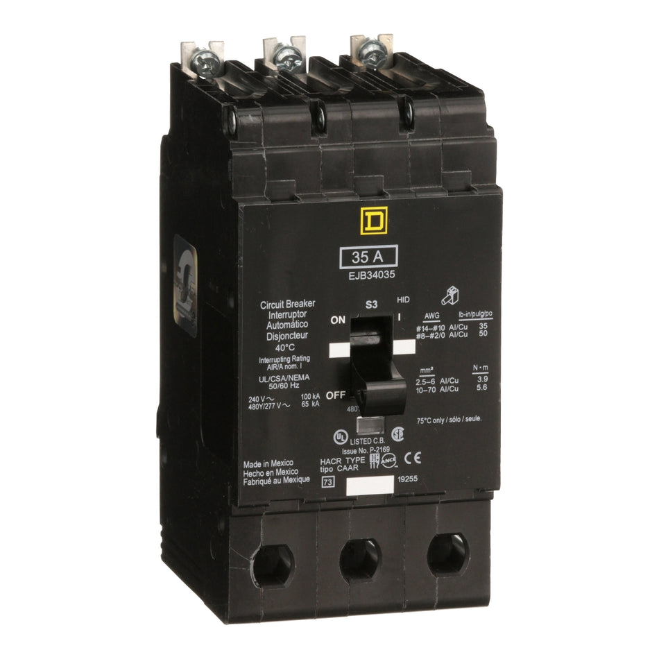 EJB34035 - Square D - Molded Case Circuit Breaker