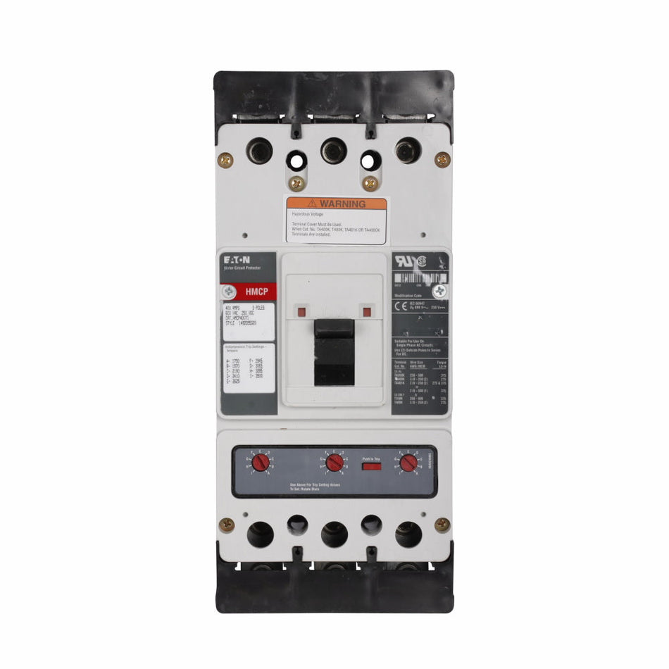 HMCP400Y5X - Eaton - Molded Case Circuit Breaker