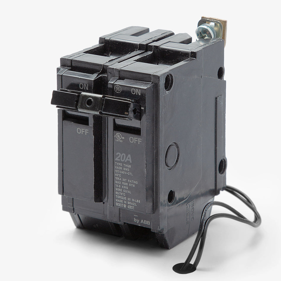 THQB1120ST1 - GE - 20 Amp Shunt Trip Circuit Breaker