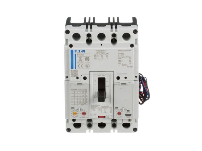 Eaton PDG23G0150B2NL 150A 3 Pole 600V Power Defense Molded Case Circuit Breaker