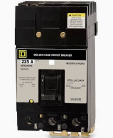 Q232225H - Square D I-Line Style Plug-In 240V 225A 3 pole circuit breaker 22kA@240V
