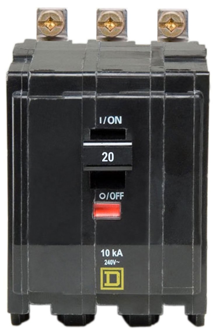 QOB320 - Square D - 20 Amp Circuit Breaker