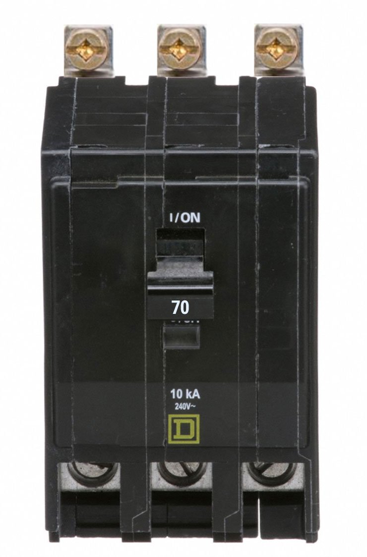 QOB370 - Square D - 70 Amp Circuit Breaker