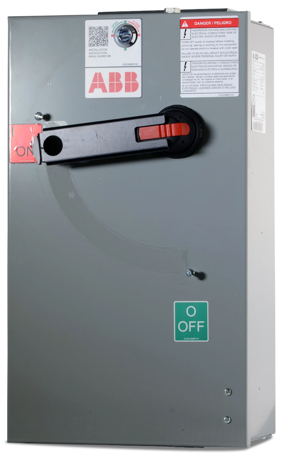 ABB RG3640THPI 400A 3P Bus Plug – 600VAC – RG Series – ADS Frame – 3 Wire