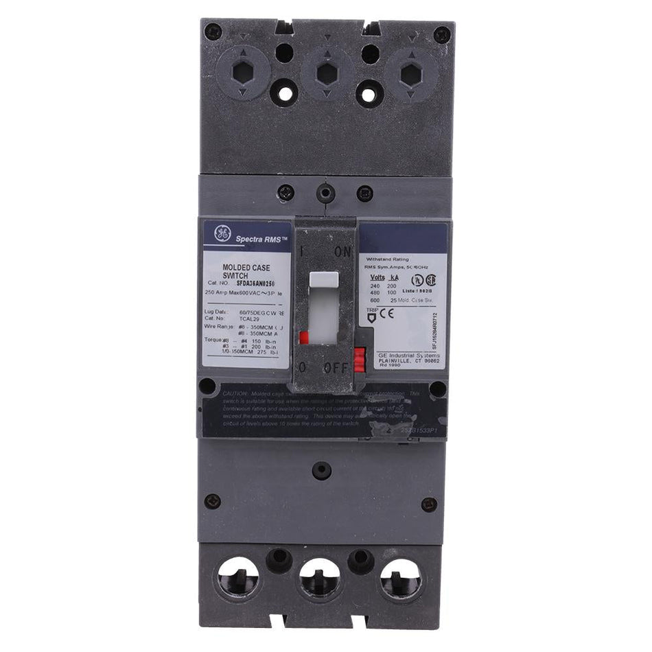 SFDA36AN0250 - GE - Molded Case Circuit Breaker