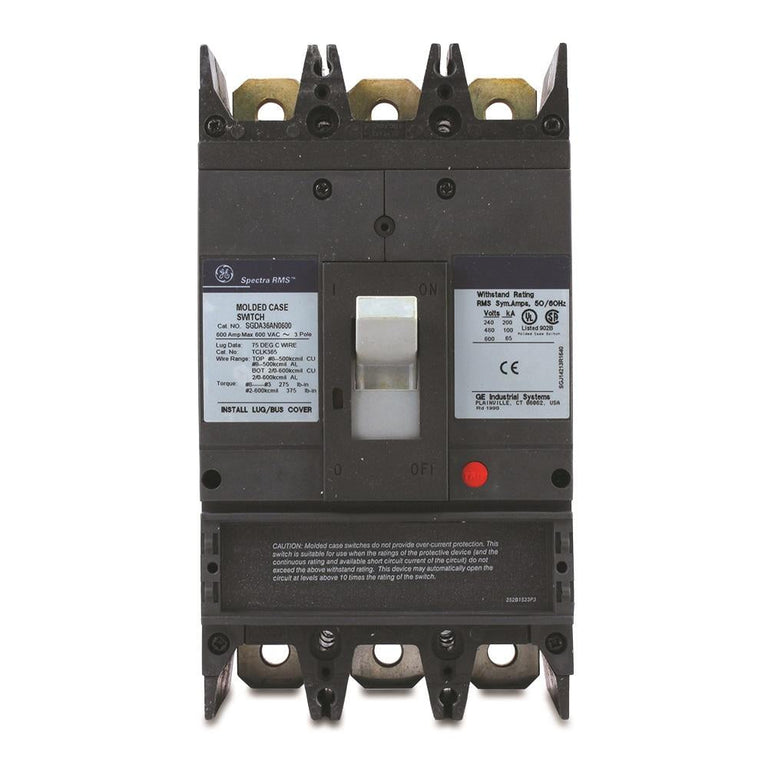 SGDA36AN0600 - GE - Molded Case Circuit Breaker