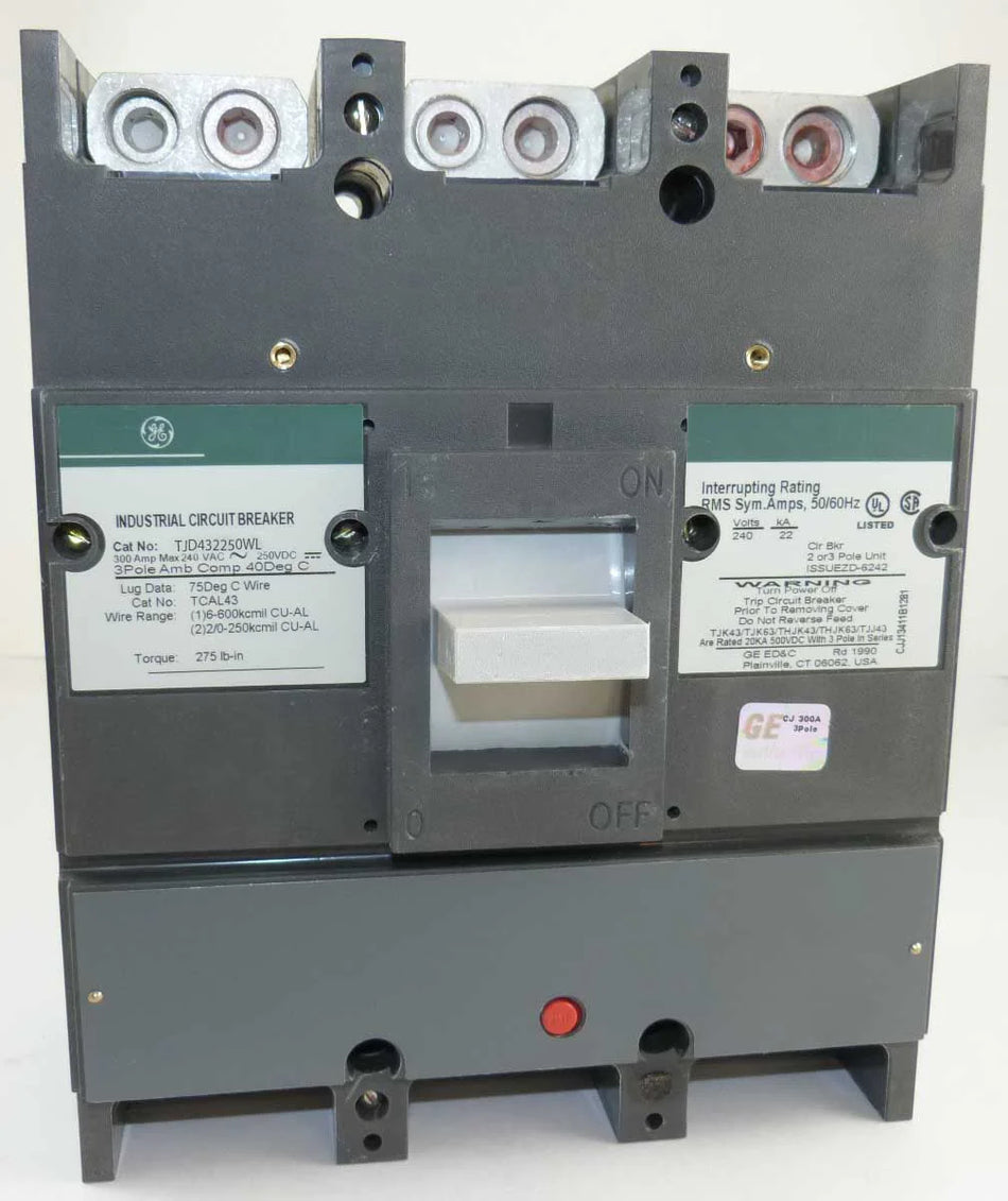 TJD432250WL - GE - Molded Case Circuit Breaker